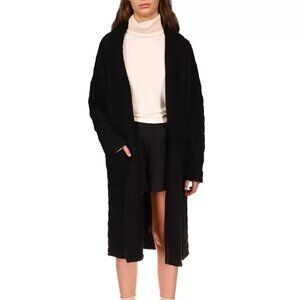 Sanctuary Women's Ultimate Cable-Knit Long Cardigan Sweater- Size XS